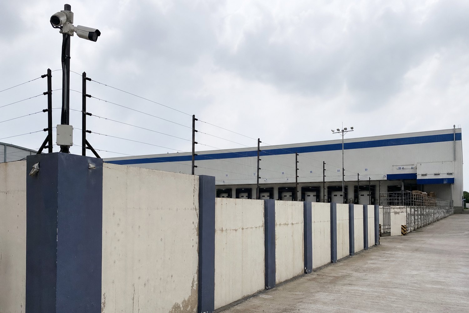 Warehouse perimeter security application
